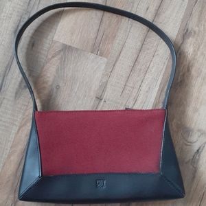 DKNY City woven purse